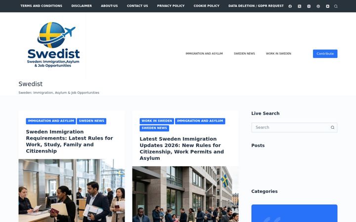 Screenshot of alswedalyom.com