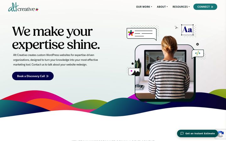 Screenshot of alt-creative.com