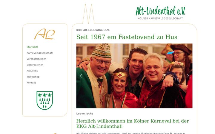 Screenshot of alt-lindenthal.de