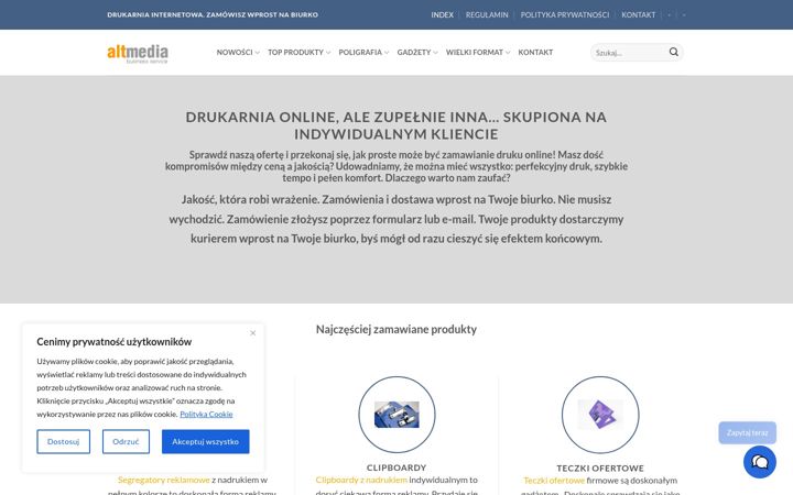 Zrzut ekranu alt-media.com.pl