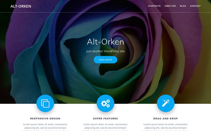 Screenshot of alt-orken.de