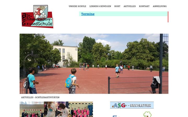Screenshot of alt-schmargendorf-grundschule.de