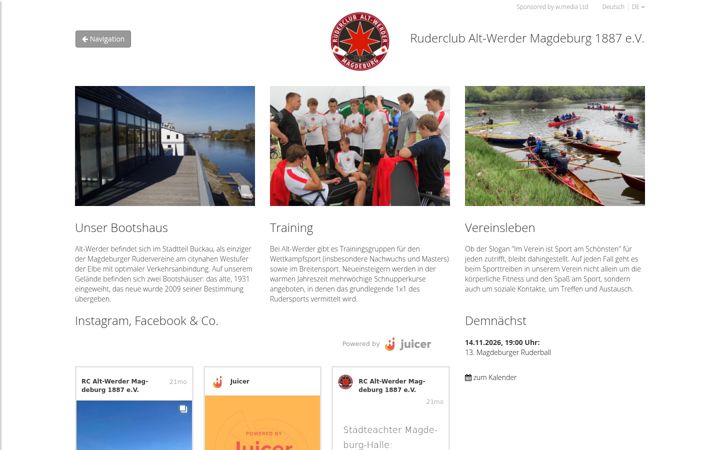 Screenshot of alt-werder.de