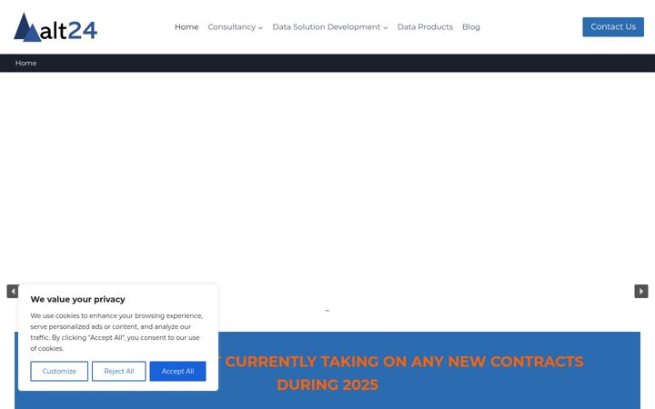 Screenshot of alt24.co.uk