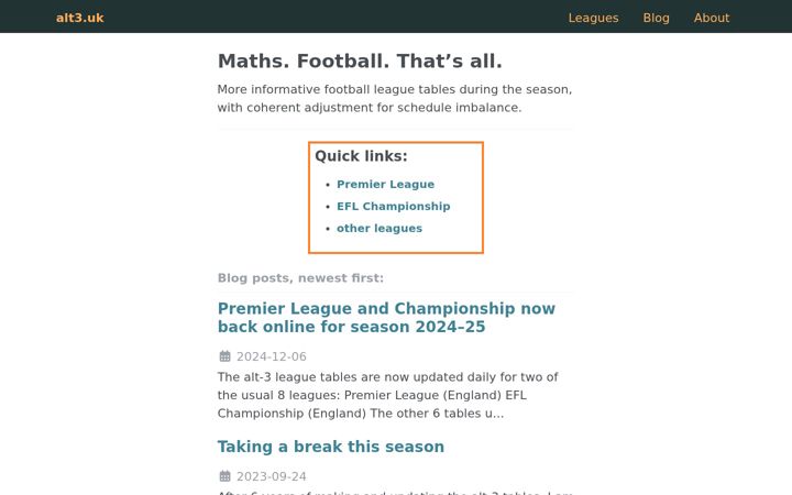 Screenshot of alt3.uk