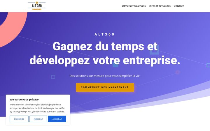 Ekrānuzņēmums no alt360.net