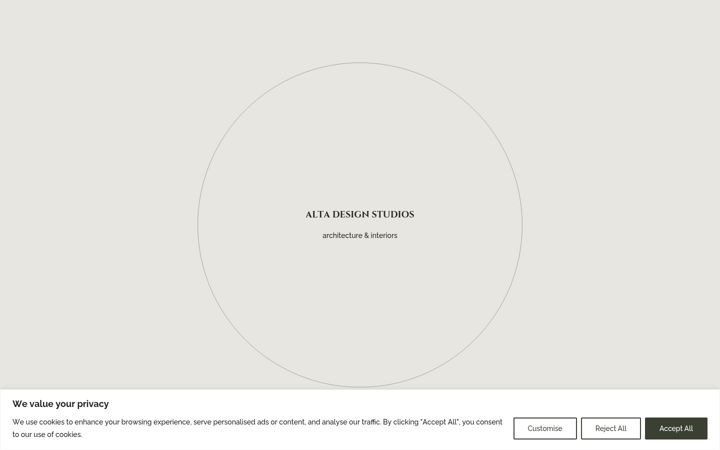 Ekrānuzņēmums no alta-designstudios.com