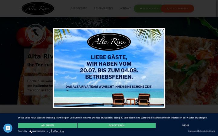 Screenshot of alta-riva.de