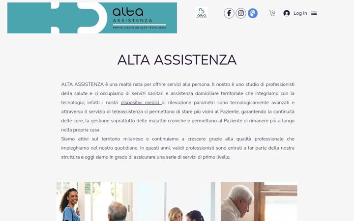 Screenshot of altaassistenza.it