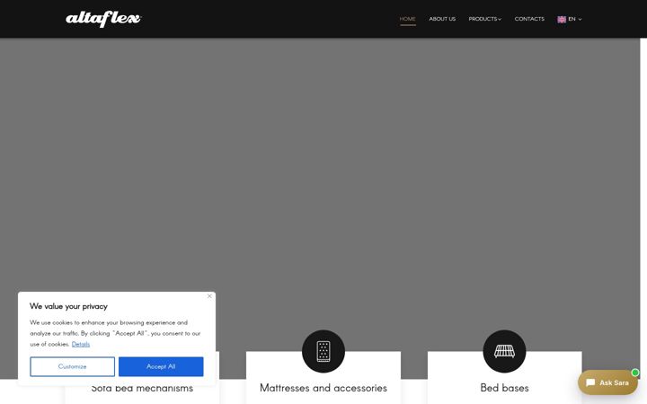 Screenshot di altaflex.eu