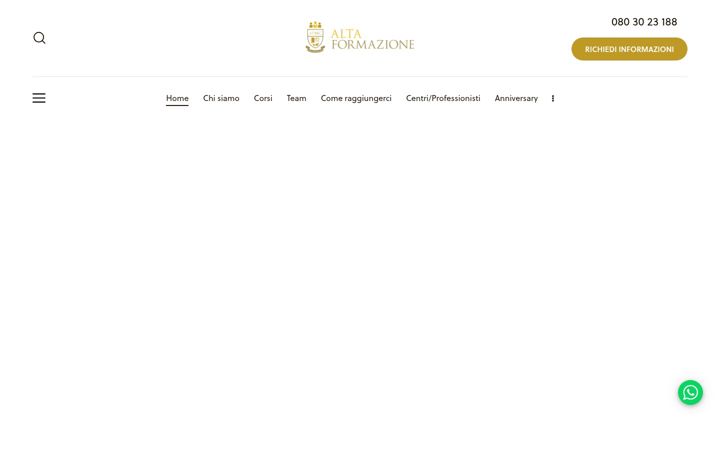 Screenshot stránky altaformazione.net