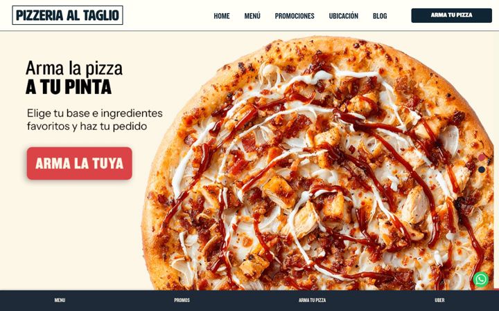 Screenshot of altaglio.cl