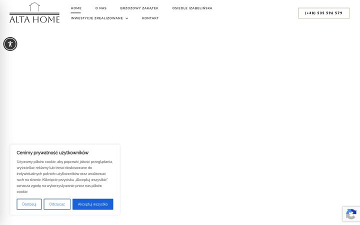 Screenshot of altahome.pl