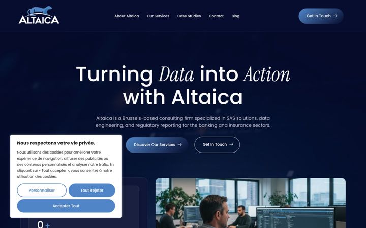 Screenshot of altaica.be