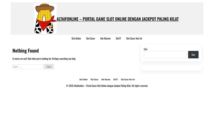 Screenshot of altaifonline.com