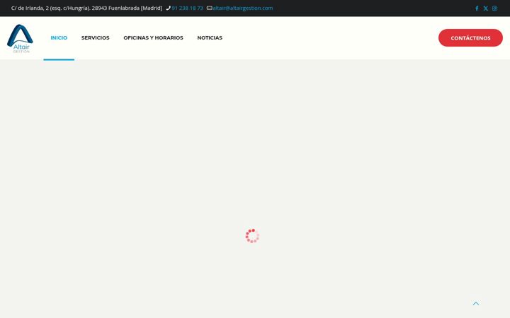 Screenshot von altairgestion.com