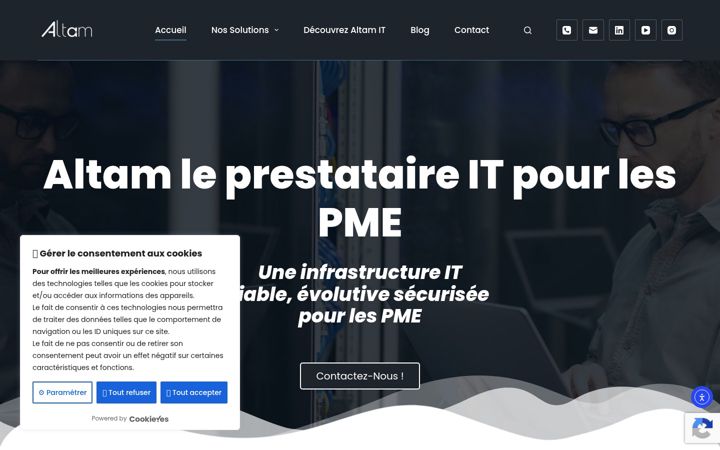 Screenshot of altam-it.fr