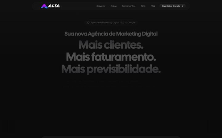 Ekrānuzņēmums no altamarketing.com.br