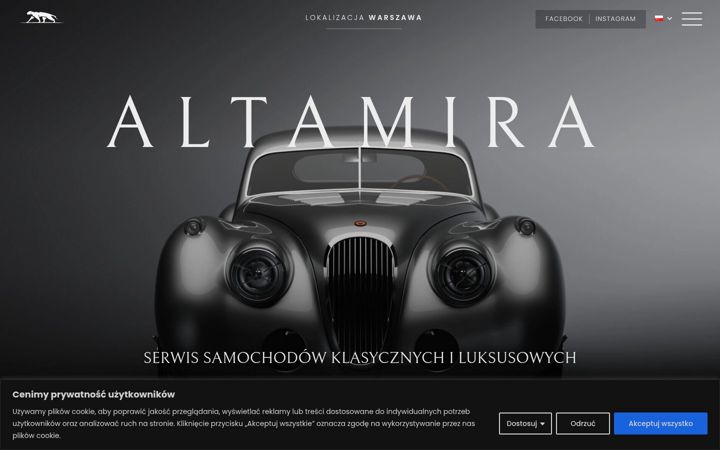 Zrzut ekranu altamira.com.pl