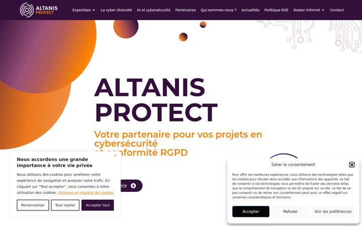 Zrzut ekranu altanis-protect.fr