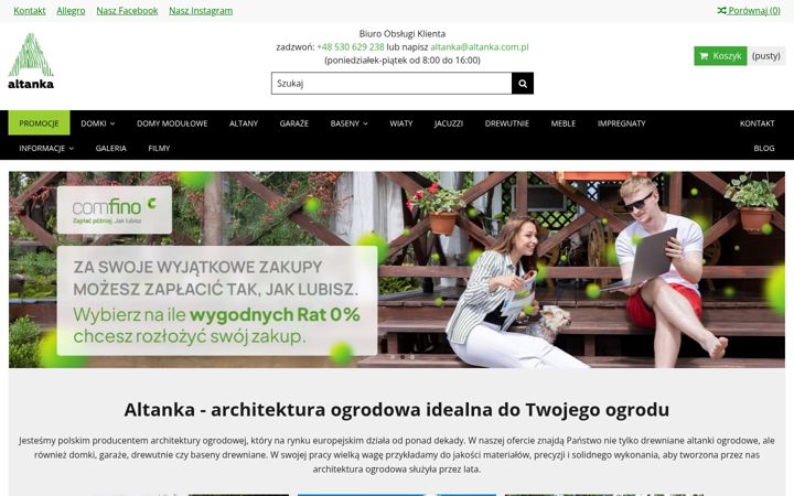 Screenshot of altanka.com.pl