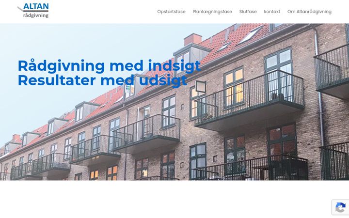 Zrzut ekranu altanraadgivning.dk