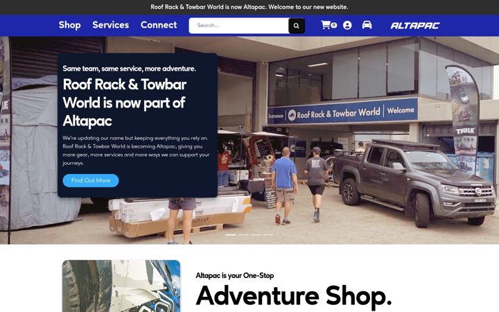 Screenshot of altapac.com