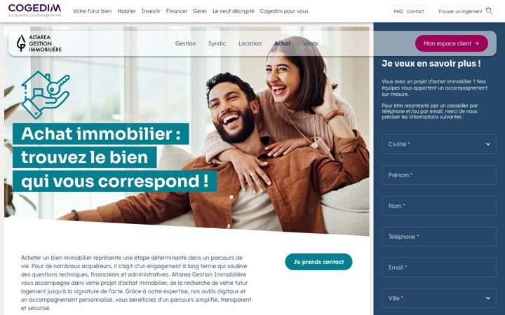 Skærmbillede af altarea-patrimoine.com