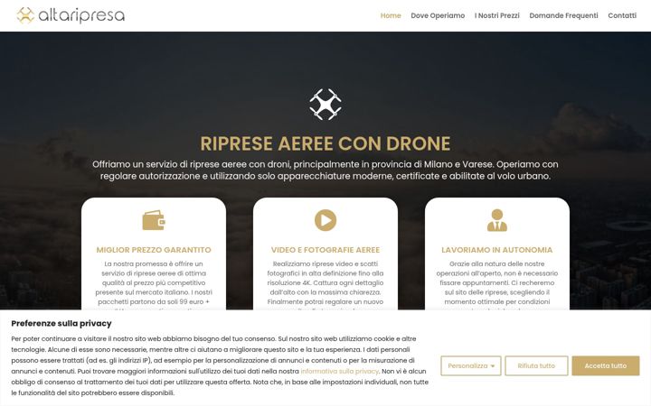 Screenshot of altaripresa.it