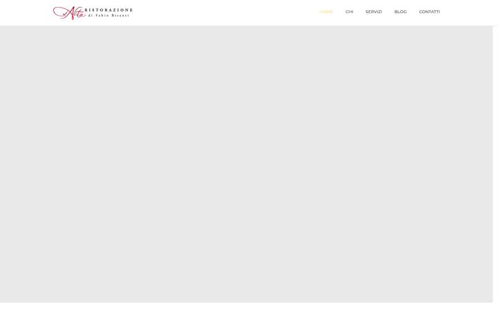 Posnetek zaslona altaristorazione.com