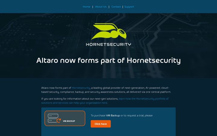 Posnetek zaslona altaro.com