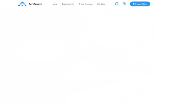 Screenshot of altasaude.com.br