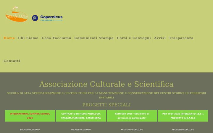 Screenshot of altascuola.org