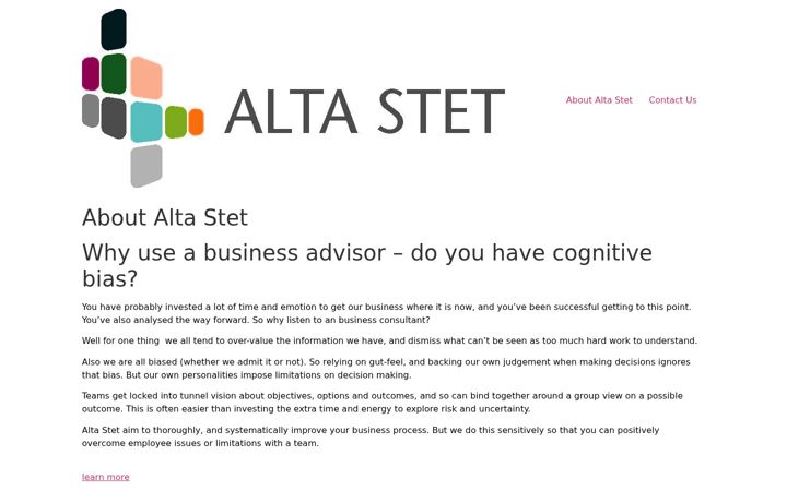 Screenshot of altastet.com