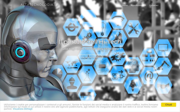 Screenshot of altatecnologia.it