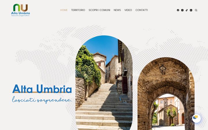 Screenshot of altaumbria.it