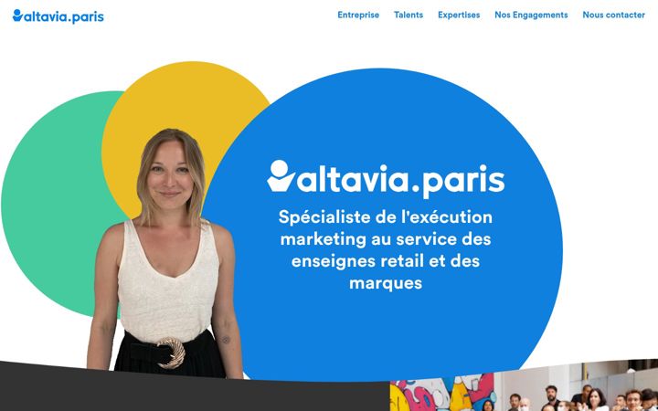 Screenshot of altavia-paris.com