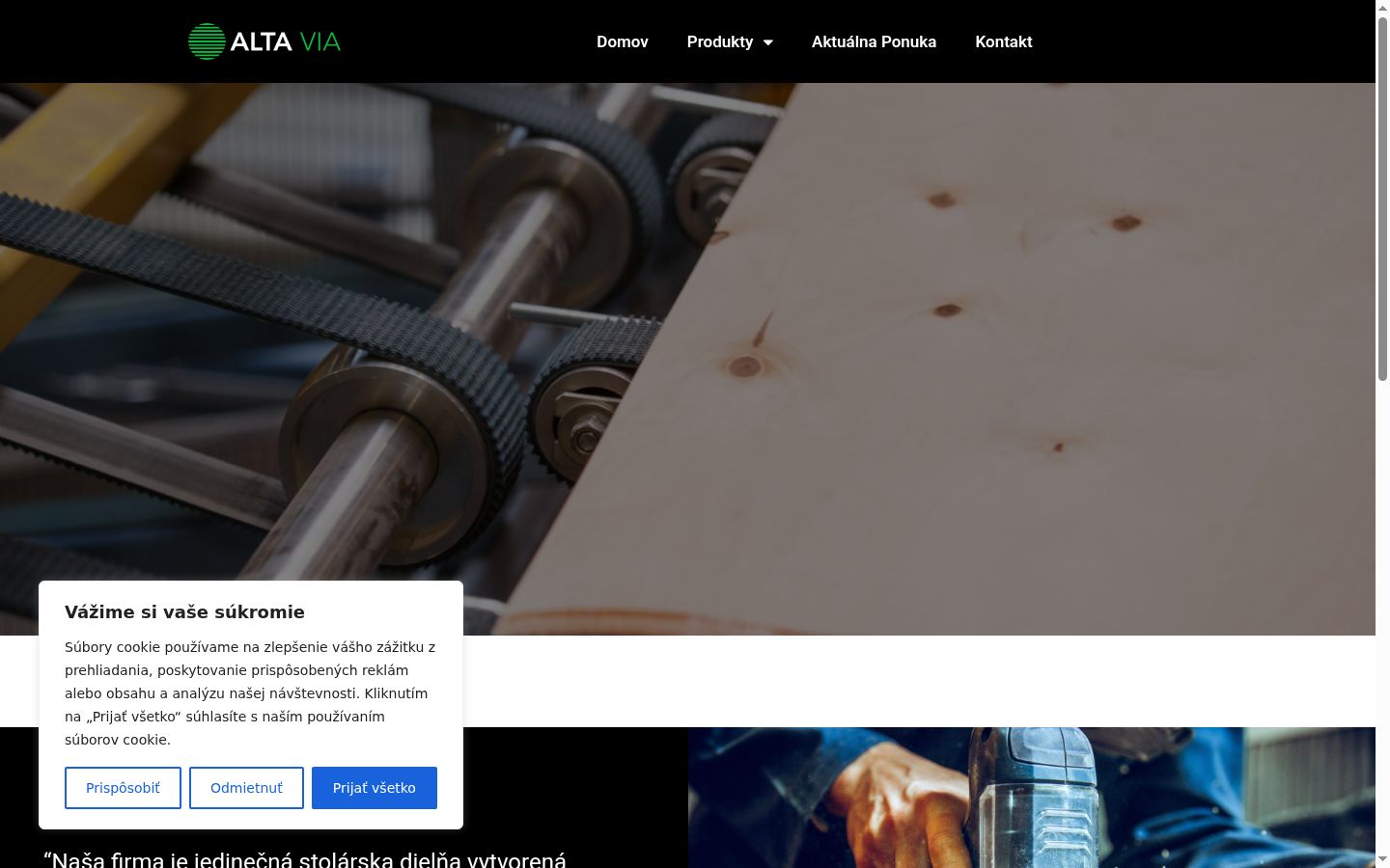 Screenshot του banner συγκατάθεσης που εμφανίστηκε πριν από οποιαδήποτε αλληλεπίδραση
