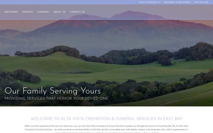 Screenshot of altavistacfs.com