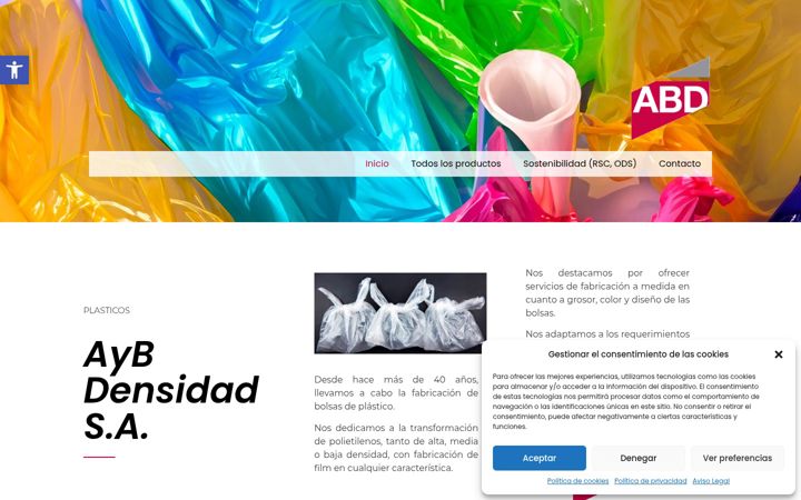 Screenshot ta' altaybaja.es