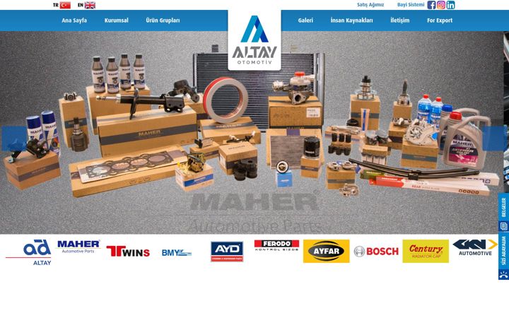 Screenshot of altayoto.com