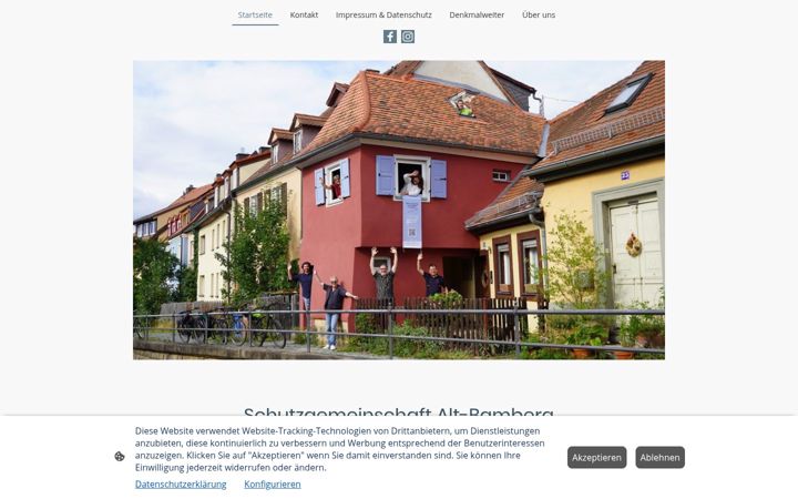 Screenshot of altbamberg.de