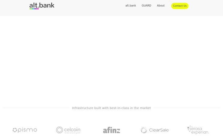 Captura de pantalla de altbank.ai
