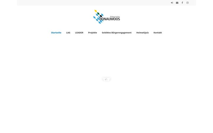 Screenshot von altbayerisches-donaumoos.de