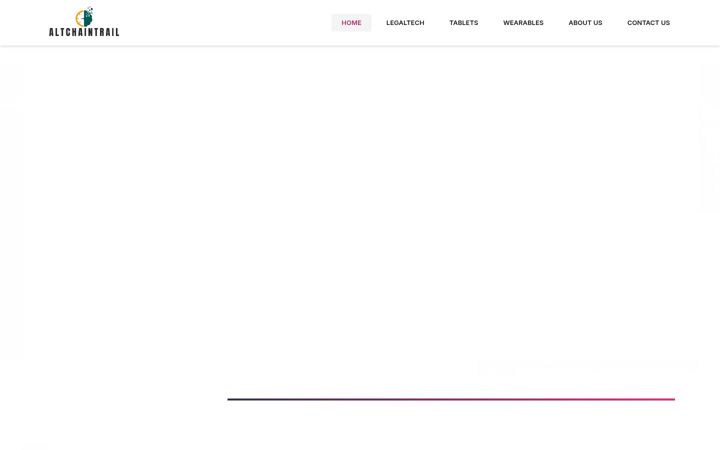 Screenshot von altchaintrail.com