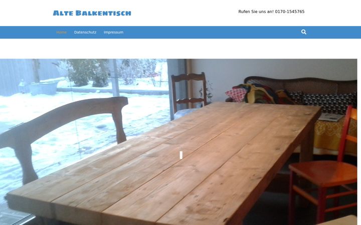 Screenshot of alte-balkentisch.de