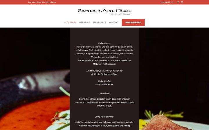 Screenshot of alte-faehre.de