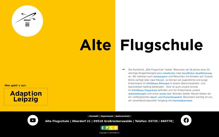 Screenshot of alte-flugschule.de