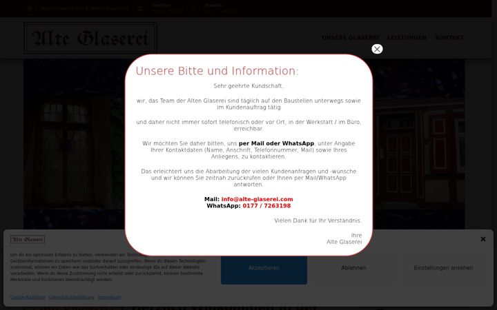 Ekrano kopija alte-glaserei.com