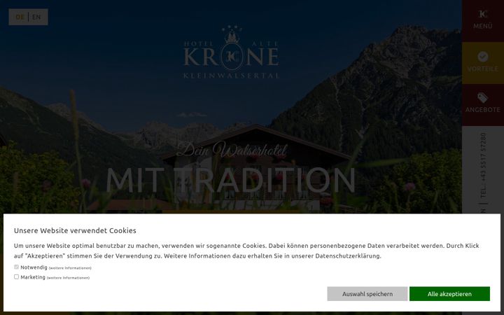 Screenshot of alte-krone.at